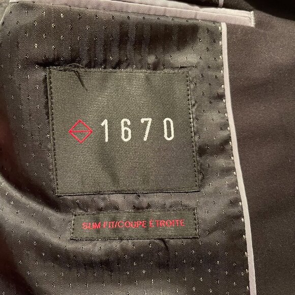 Men's slim jacket blazer black size S/34L? - Picture 10 of 16